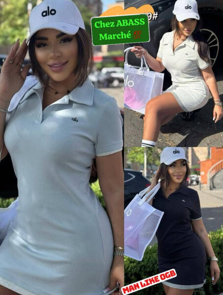 Robe Polo Sport Femme Élégante