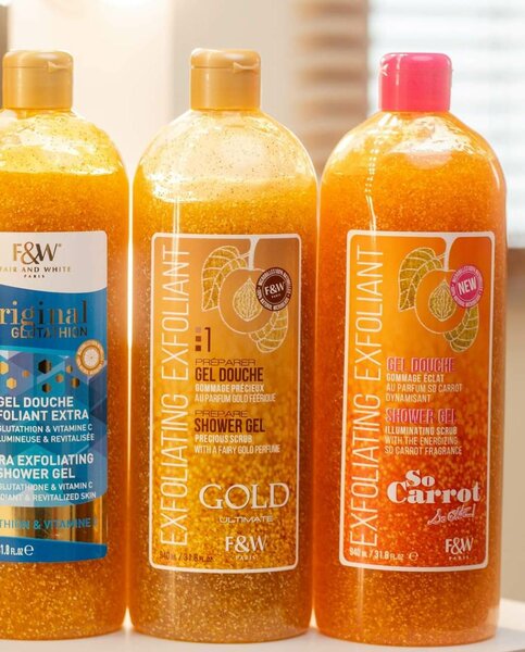 Gel douche gommant Fair White