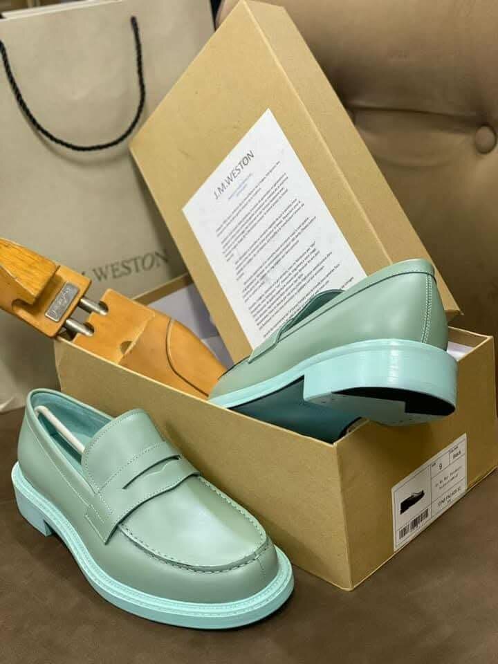 Mocassins élégants en cuir