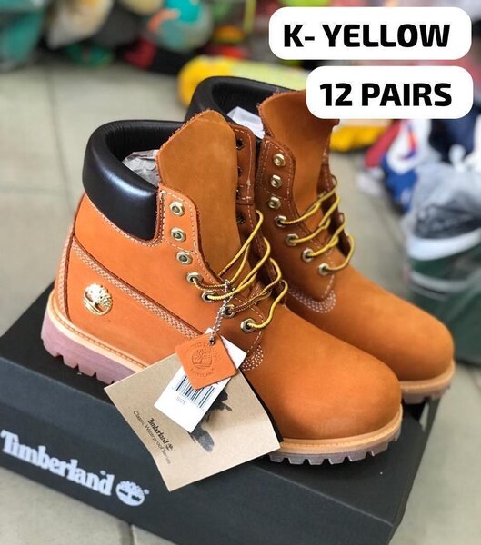 Bottes en cuir Timberland