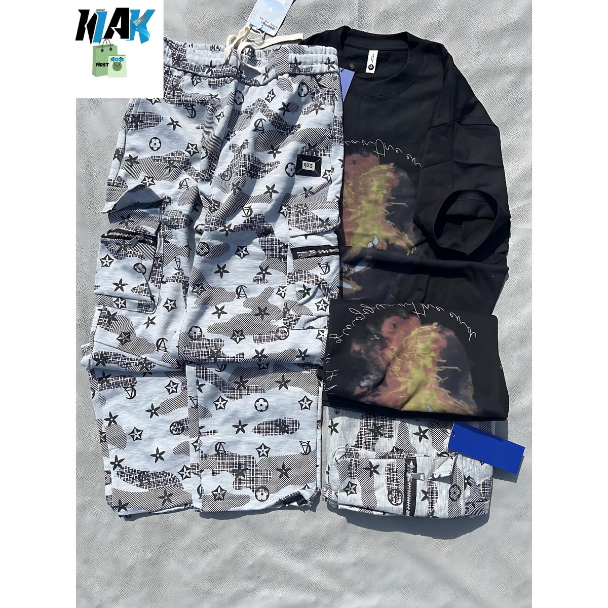 Complet T-shirt et cargo joe-jean