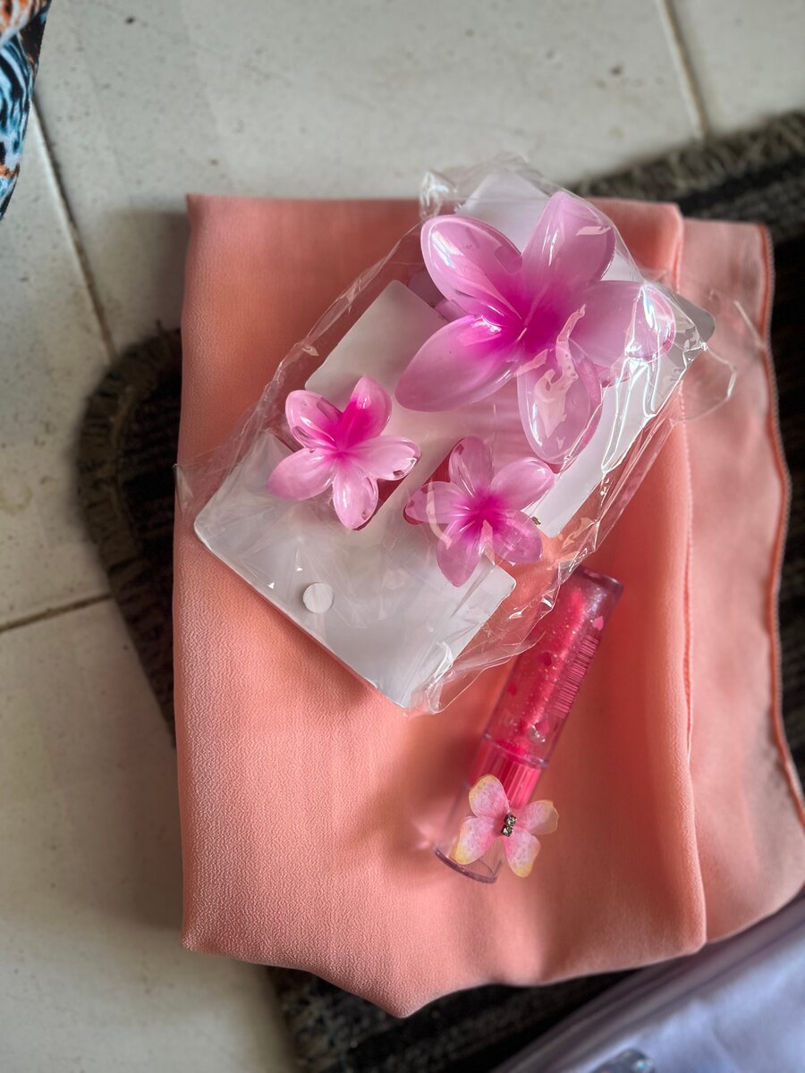 Épingles à cheveux fleuries