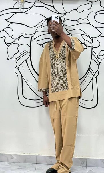 Ensemble africain élégant homme