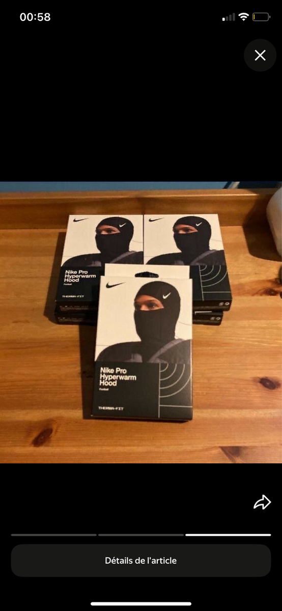 Cagoule Nike Pro Therma-Fit