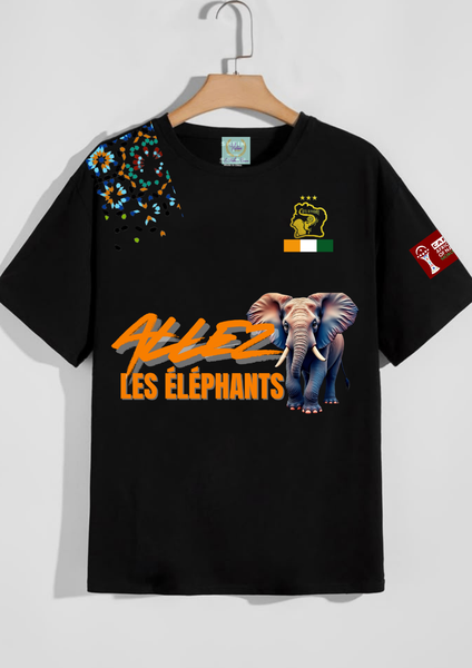 T-shirt "Allez Les Éléphants"