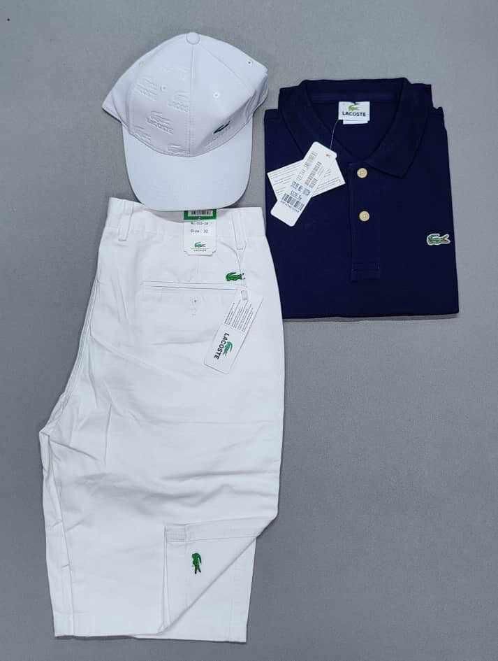 Set polo et short Lacoste