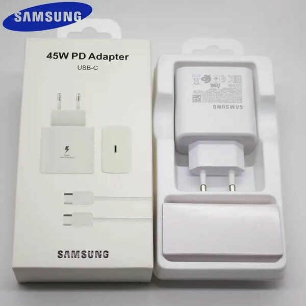 Chargeur Samsung ultra rapide 45w bonne qualité garantie