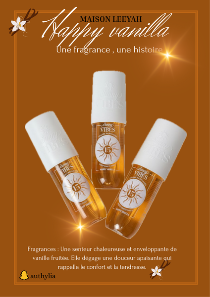 Sunny vibes HAPPY VANILLA