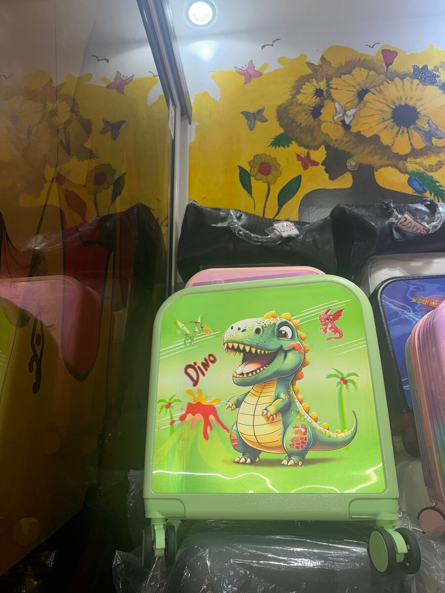 Valise enfant motif Dino