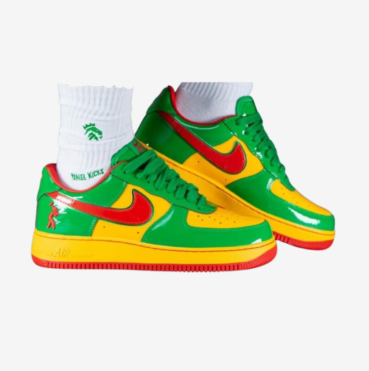 Sneakers colorés lifestyle