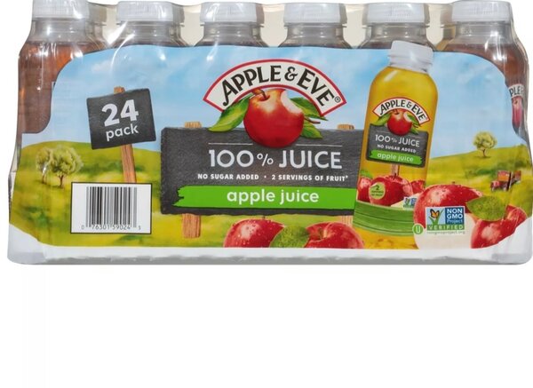 Apple &eve Apple juice bottle