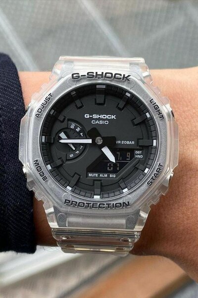 Montre Casio G-Shock transparente