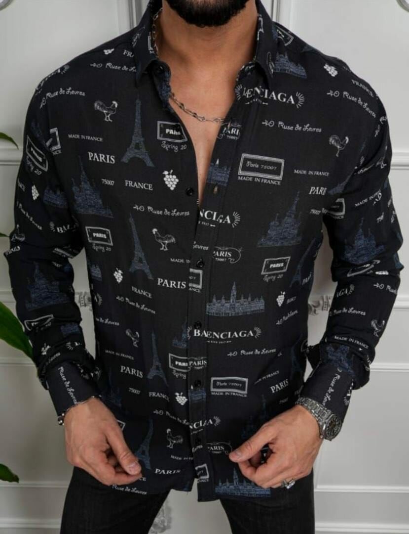 Chemise Homme Imprimé Stylé