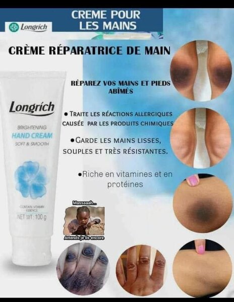 Crème réparatrice longrich