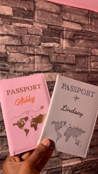 Porte-passeport personnalisé élégant