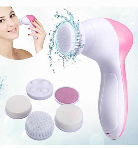 5 en 1 brosse électrique nettoyante