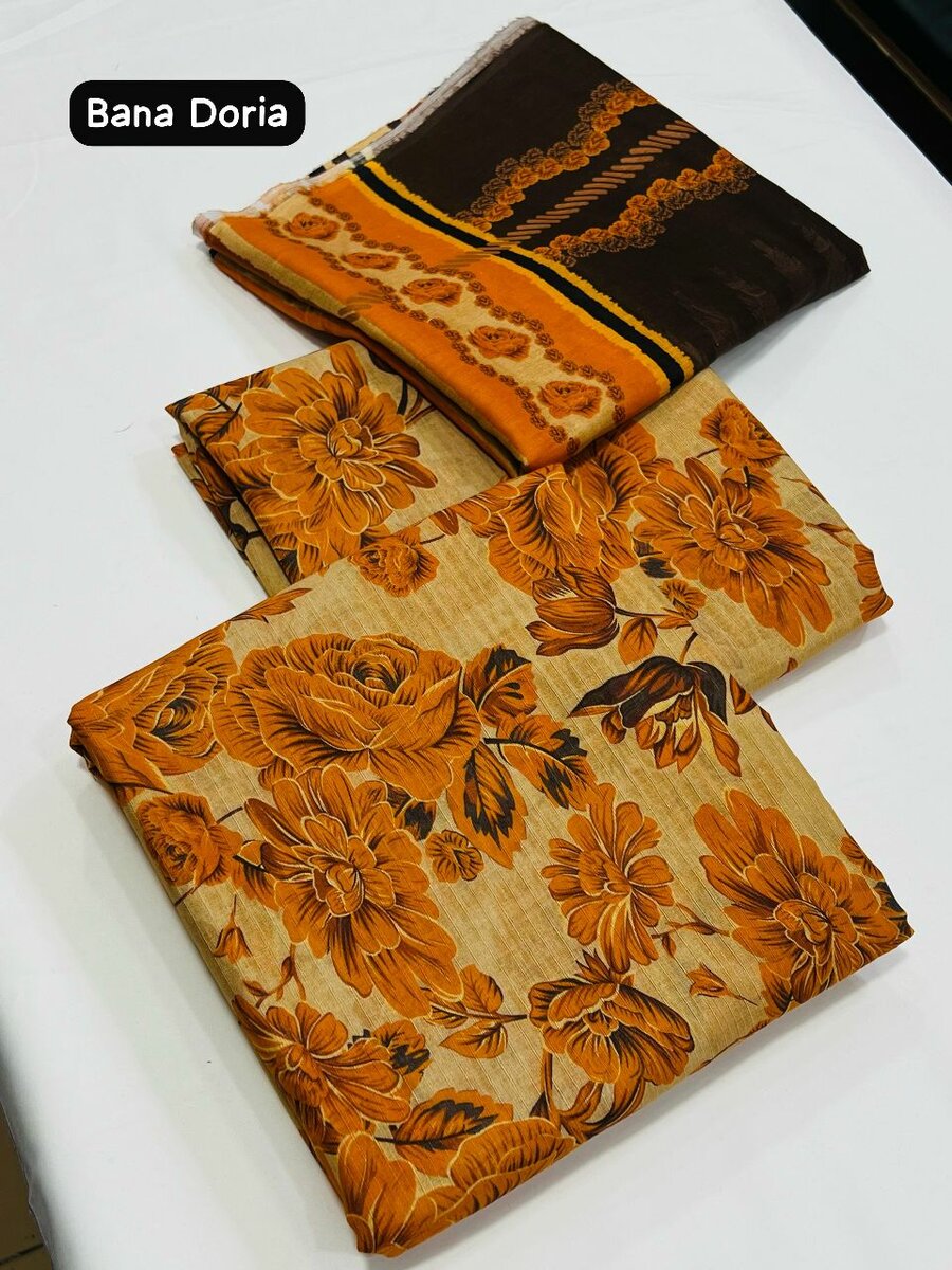 BANA Dora lawn 3 pc dc free