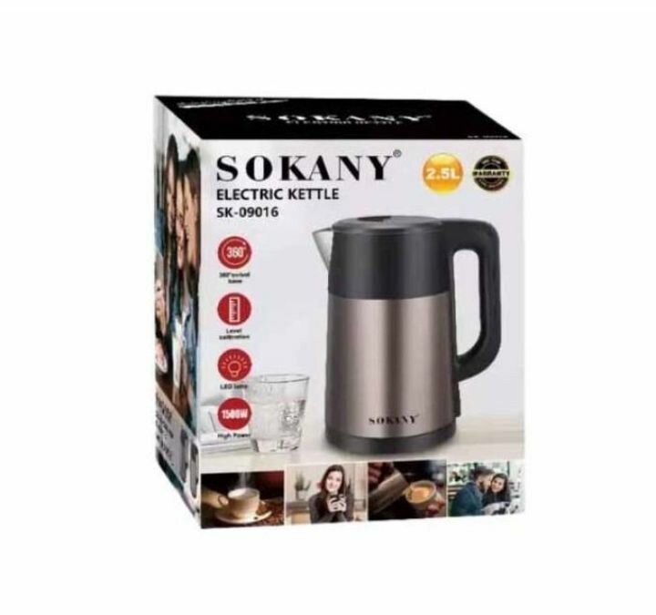 Bouilloire électrique Sokany 2.5L