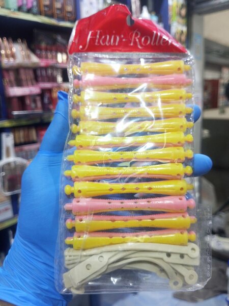 Bigoudis à Cheveux Colorés