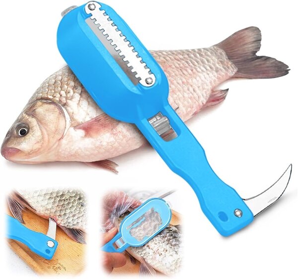 Écailleur de poisson ergonomique