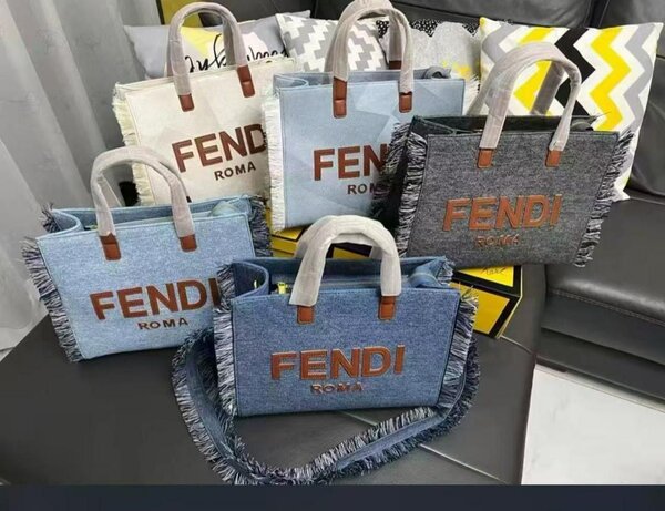 Sac Fendi en denim