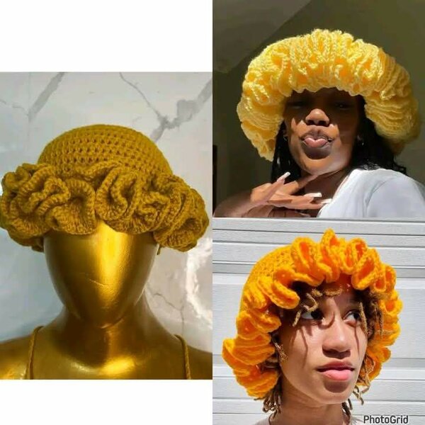 Chapeau Crochet Bohème