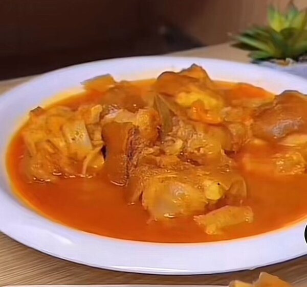 Soupe de pattes de boeuf