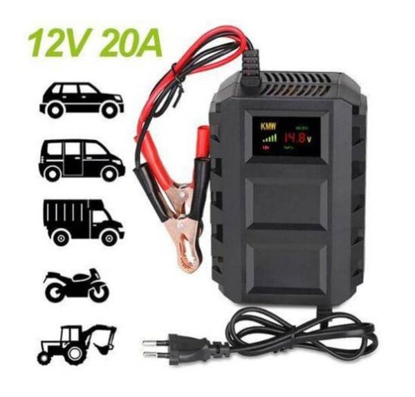 Chargeur de batterie 12V 20A