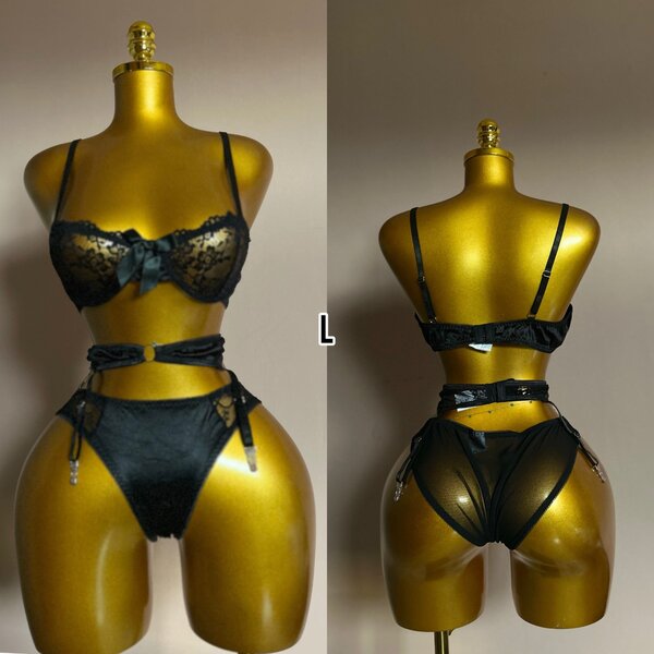 Ensemble lingerie dentelle sexy