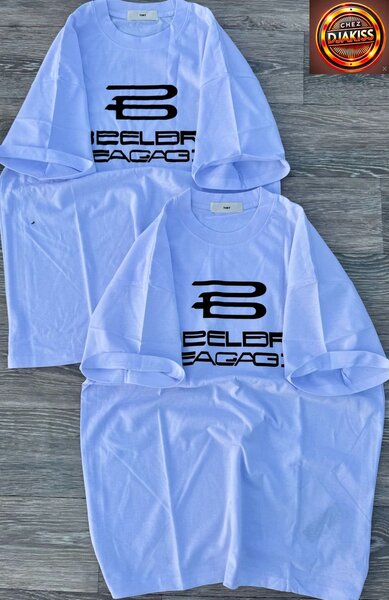 T-shirt blanche unisexe