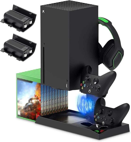 Refroidisseur xbox series x avec station de charge