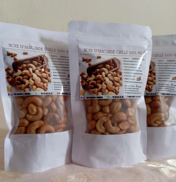 Noix de cajou grillées sans sel