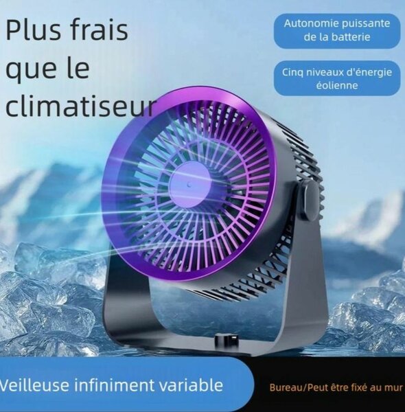 Ventilateur de Bureau Puissant