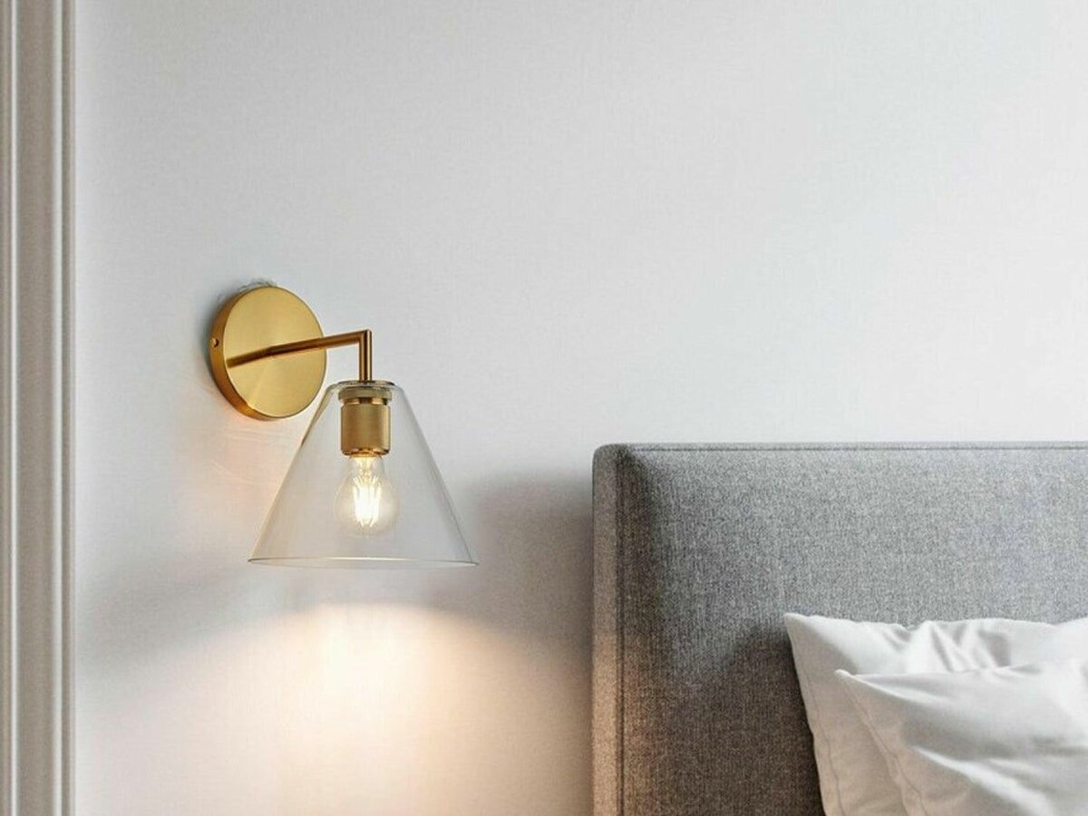 Modern Glass Wall Light