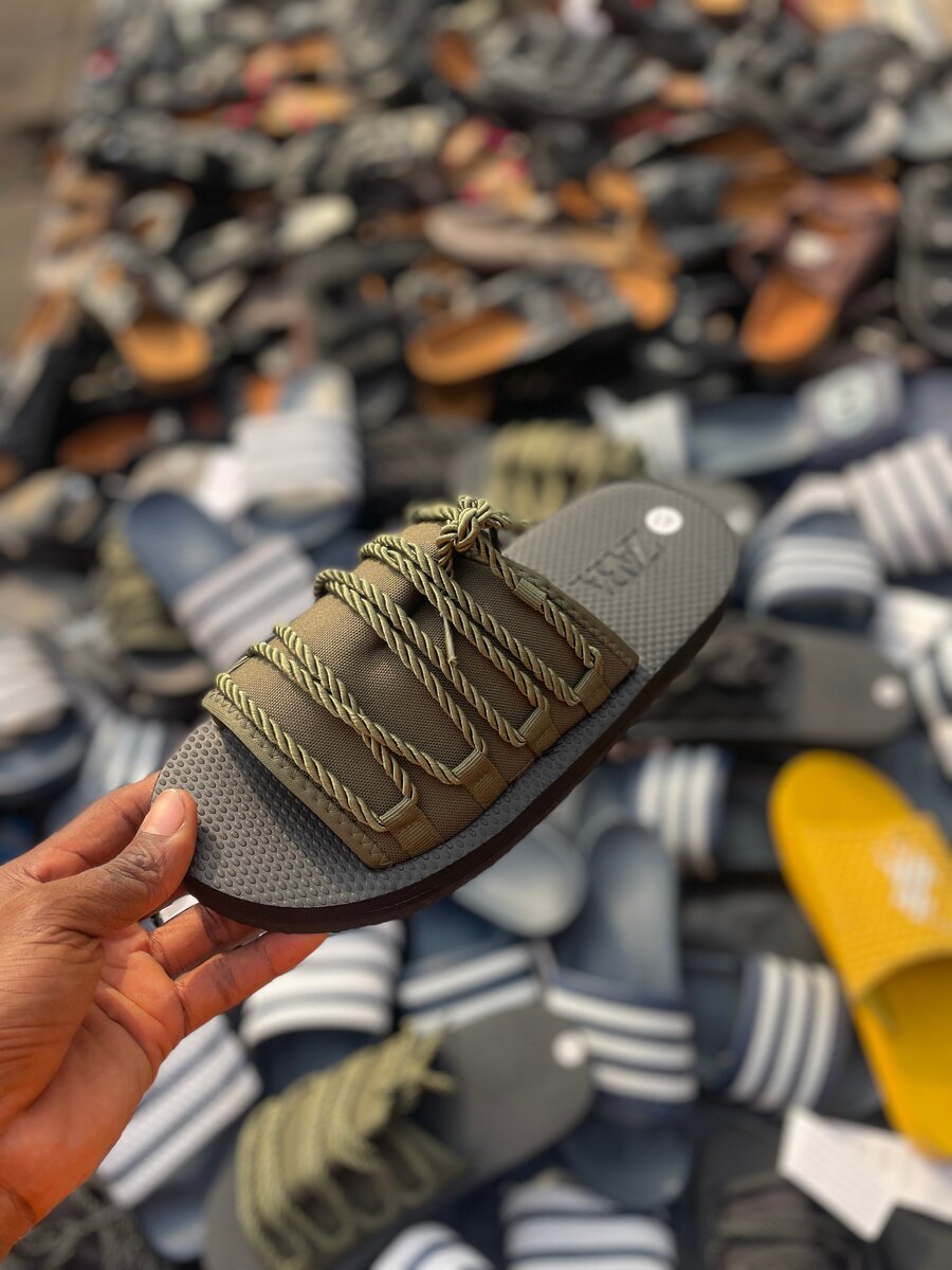 Sandales en corde tressée