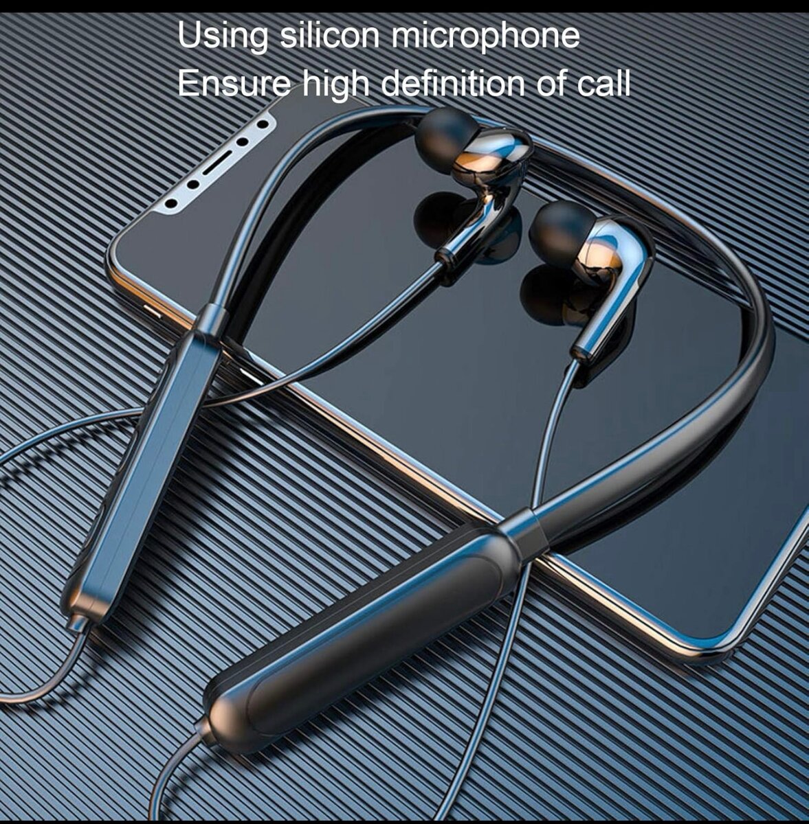 Écouteurs sans fil Bluetooth à suspendre, compatible Bluetoo