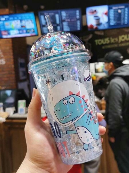 Gobelet Dino Paillettes