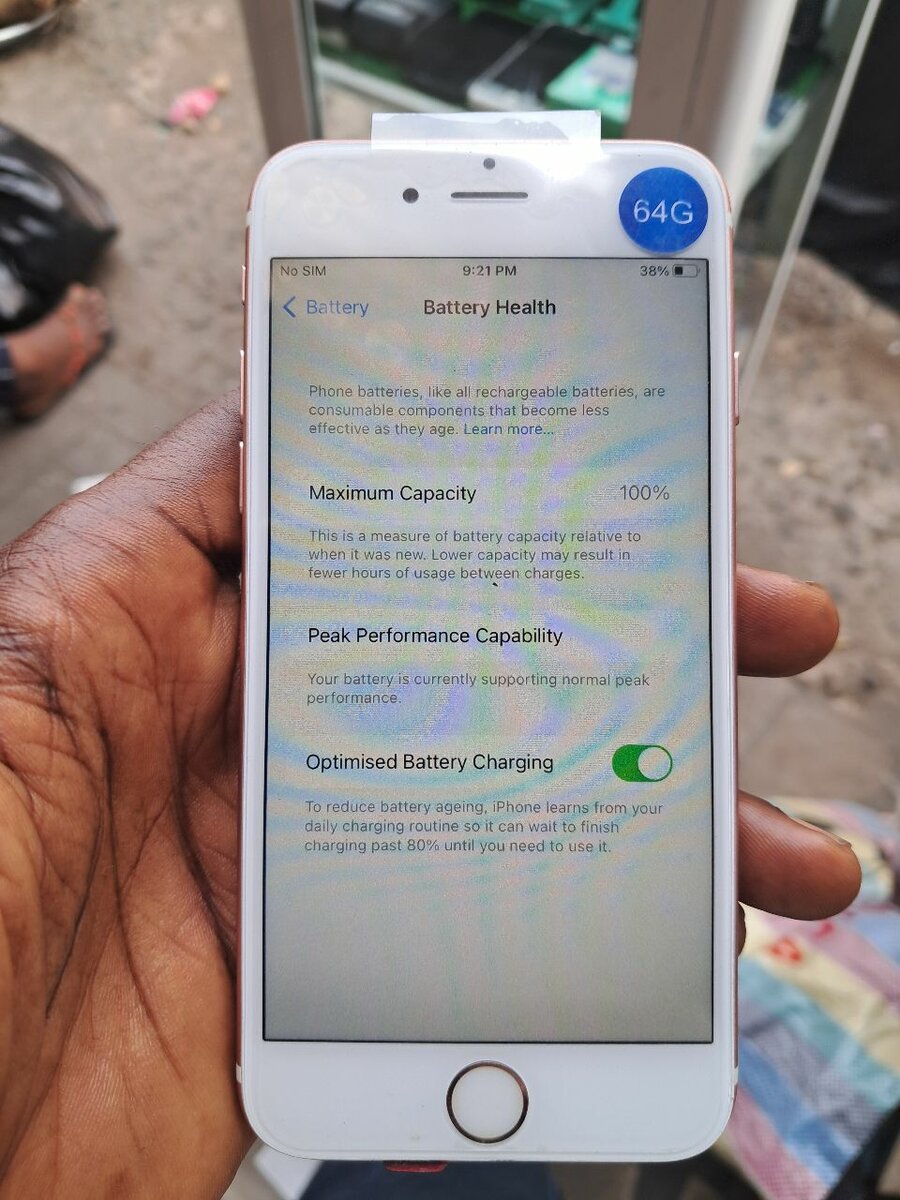 iPhone 6s 64GB storage