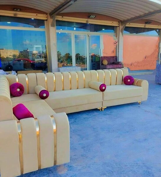 Canapé d'angle élégant