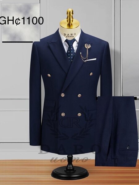 Daro Double Breasted Suit