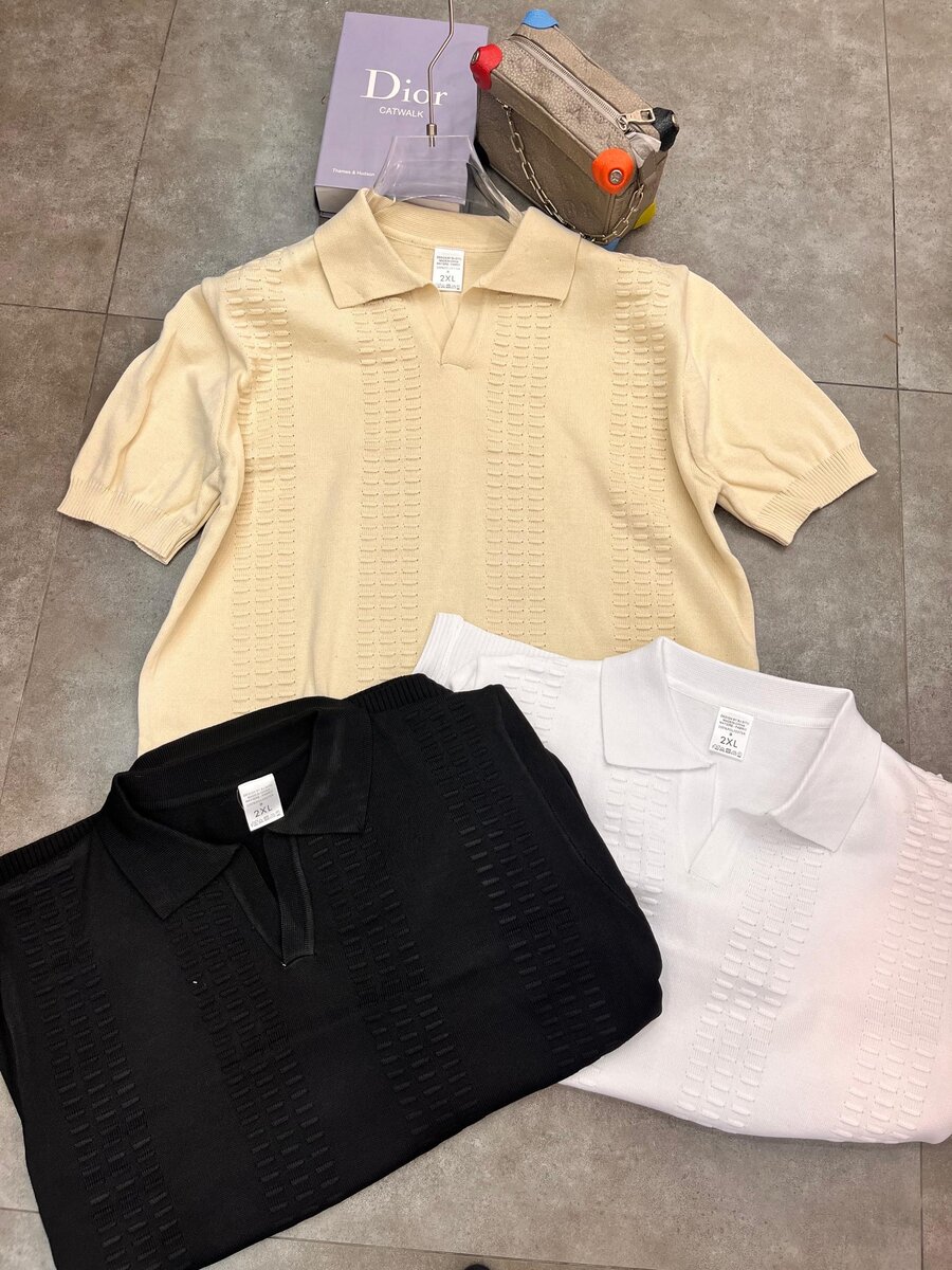 Polo en tricot élégant