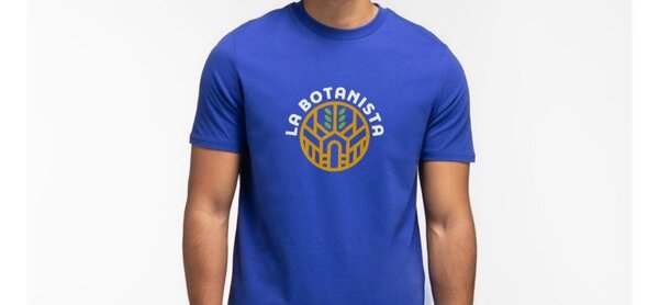 T-shirt blanc logo moderne