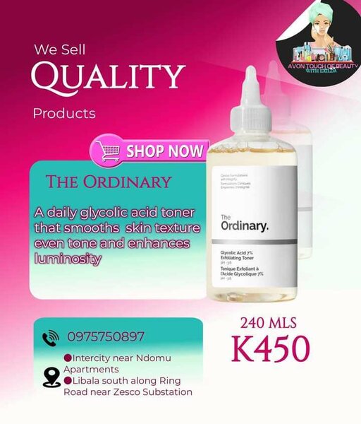 Ordinary glycolic Acid 7% Toning solution 240mls