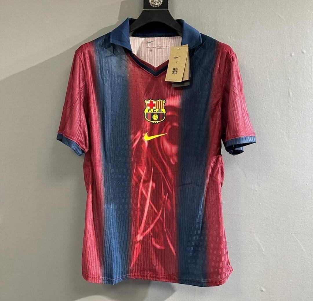 Maillot de football bleu