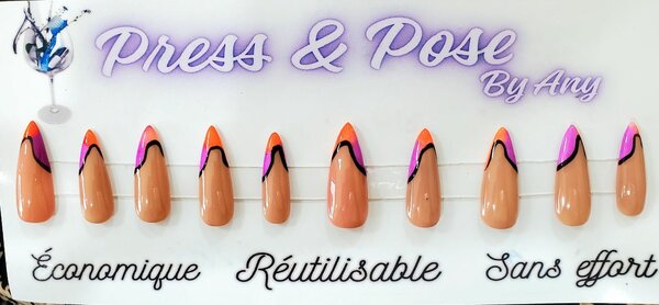 Ongles Press & Pose Réutilisables