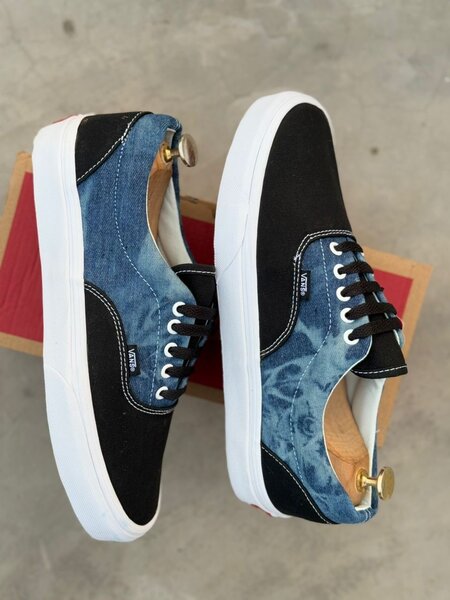 Baskets Homme Denim et Noir