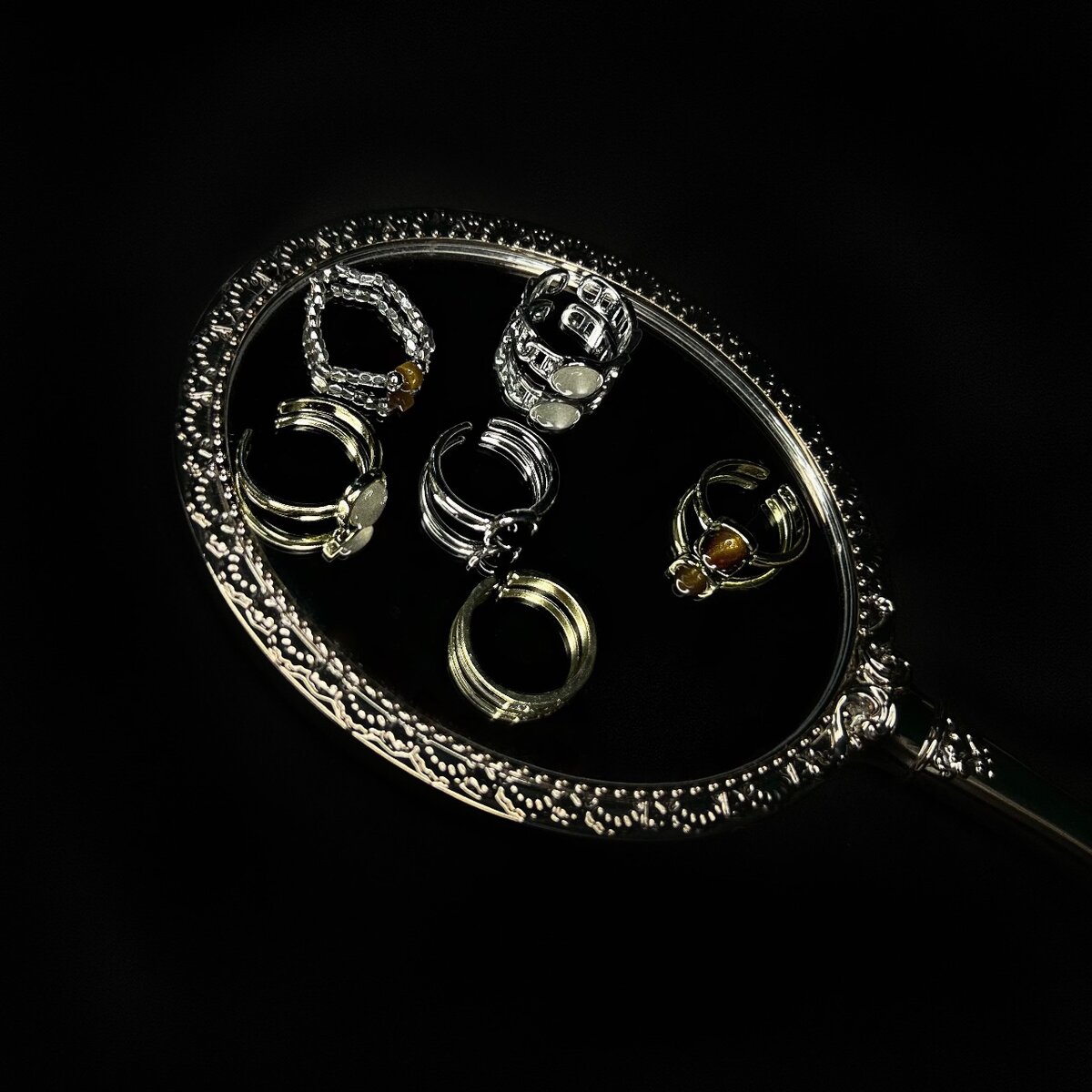 Набор из 6 колец