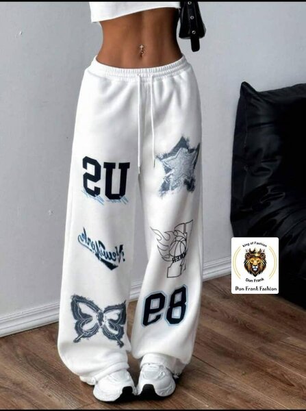 Pantalons Baggy Imprimés Tendance