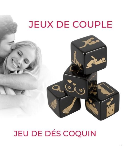 Dés Coquins pour Couples