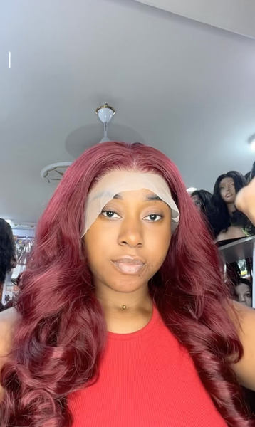 Raw Donor Luxury Layered Bounce” wig cap